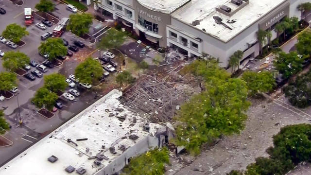 FOTO: Explosión en un centro comercial en Florida: varios heridos