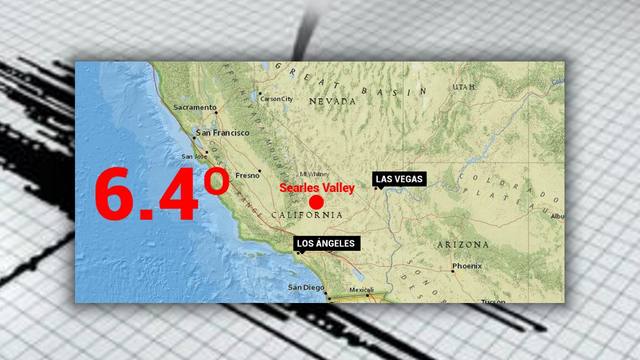 Fuerte sismo en el sur de California