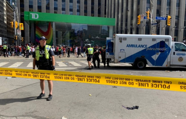 FOTO: Disparos y estampida en plena celebración de Toronto Raptors
