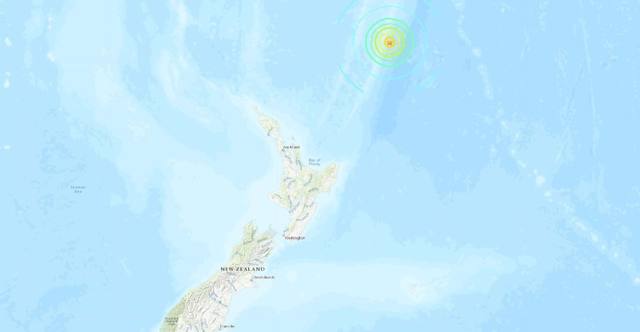 FOTO: Alerta de tsunami en Nueva Zelanda tras un potente sismo