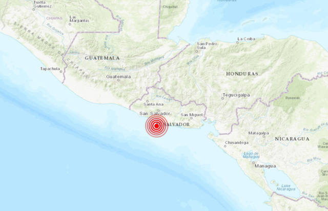 FOTO: Un terremoto de magnitud 6,6º sacudió El Salvador