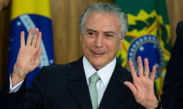 FOTO: La Justicia de Brasil liberó al ex presidente Michel Temer