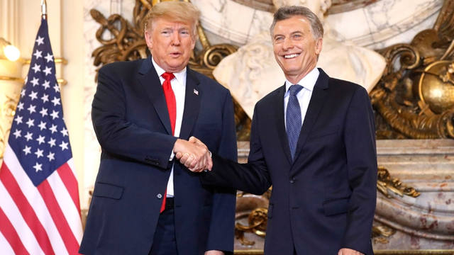 FOTO: Trump habló por teléfono con Macri y le manifestó su apoyo