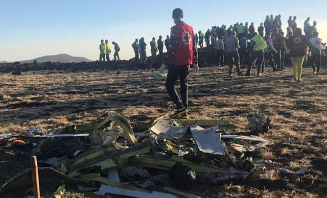 FOTO: Encontraron la caja negra del avión de Ethiopian Airlines