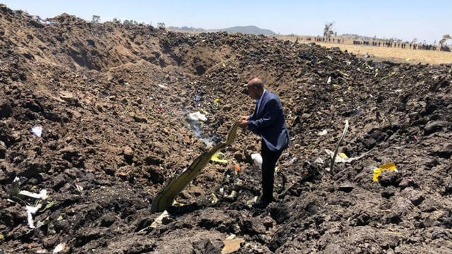 FOTO: Encontraron la caja negra del avión de Ethiopian Airlines