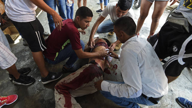 FOTO: Cinco muertos en las fronteras de Venezuela