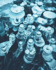 Increíbles burbujas congeladas encantan al mundo