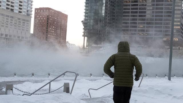 FOTO: Chicago congelada: se registra más frío que en la Antártida