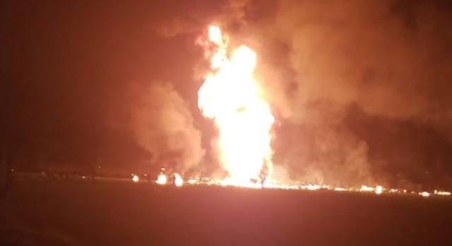 FOTO: Videos: así fue la explosión del oleoducto en Hidalgo