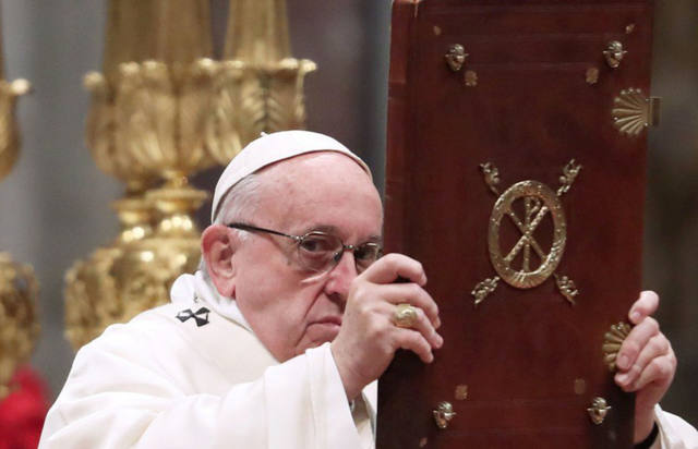 FOTO: El Papa inició 2019 pidiendo una 