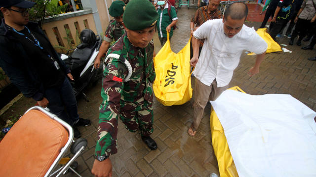 Impactantes imágenes de los daños por la ola gigante