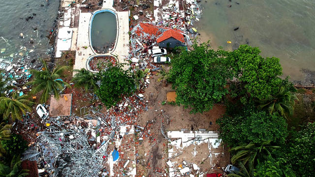 FOTO: Impactantes imágenes de los daños por la ola gigante