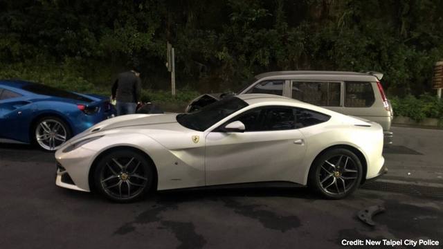 FOTO: Chocó cuatro Ferrari y ahora pide que le donen plata