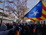 Cortes de ruta e incidentes en Barcelona: 7 detenidos