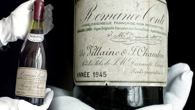 Subastan por u$s 558.000 un vino francés de 1945