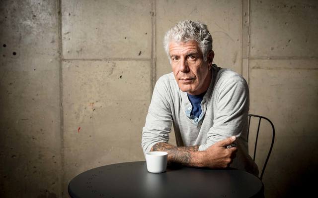Hallaron muerto al famoso chef Anthony Bourdain