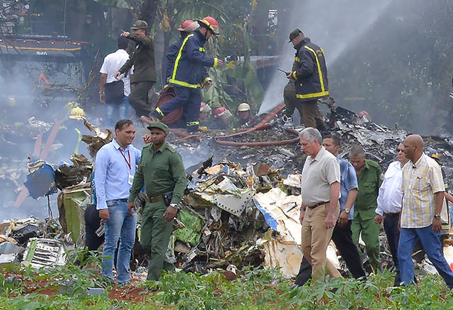 FOTO: Las dramáticas imágenes de la tragedia aérea en La Habana
