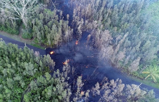 Cientos de evacuados en Hawái tras erupción volcánica