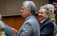Raúl Castro y Miguel Díaz-Canel.