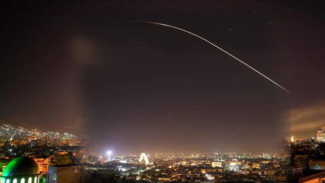 FOTO: El ataque fue a puntos estratégicos de Siria