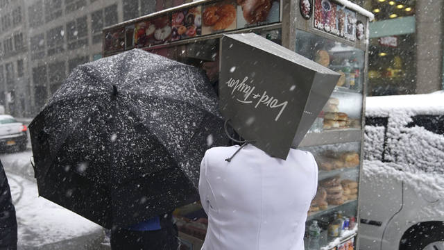 Temporal nieve tormenta Toby Estados Unidos Primavera