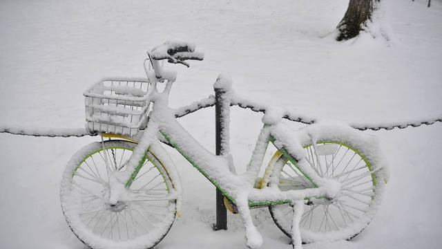 Temporal tormenta nieve Estados Unidos Toby