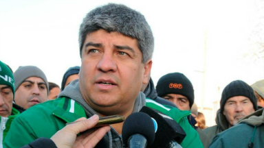 Pablo Moyano lamentó la muerte de De La Rúa