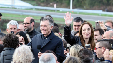 AUDIO: Macri inauguró la ruta 7: 