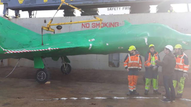 Llegaron cinco aviones nuevos para la Armada Argentina