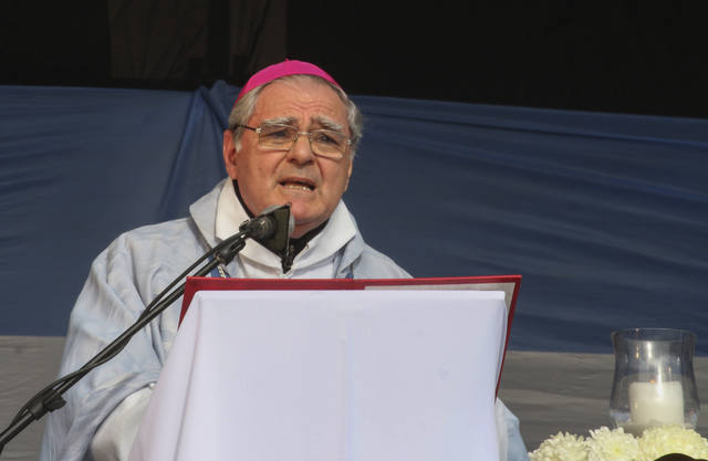 FOTO: El presidente del Episcopado argentino, Oscar Ojea.
