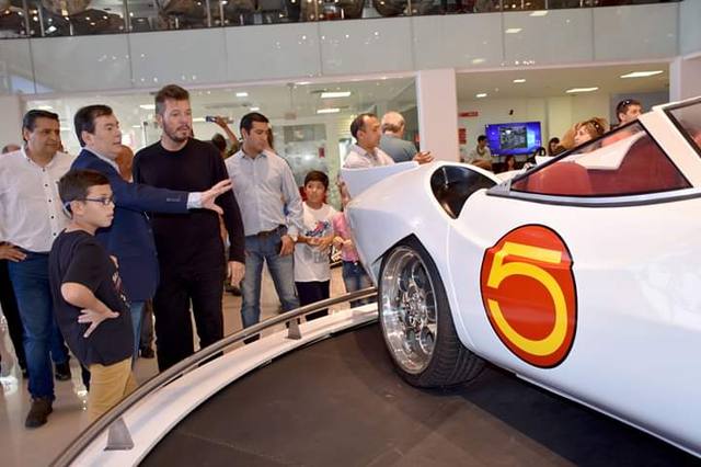 Tinelli visitó Termas de Río Hondo con el gobernador Zamora