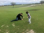 Tinelli visitó Termas de Río Hondo con el gobernador Zamora