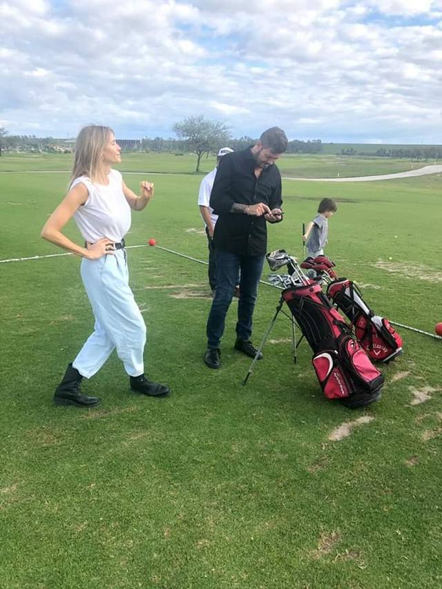 Tinelli visitó Termas de Río Hondo con el gobernador Zamora