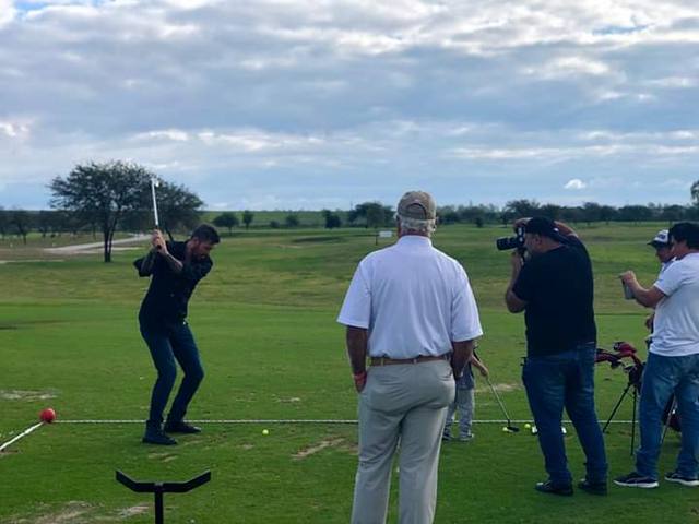 Tinelli visitó Termas de Río Hondo con el gobernador Zamora