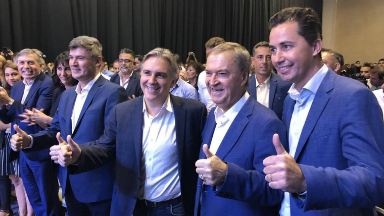 Habilitaron a Llaryora para que sea candidato a intendente