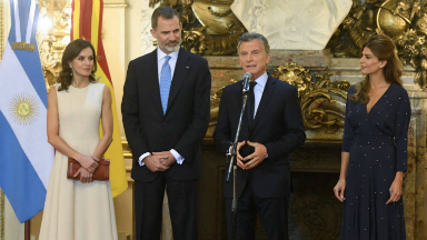 AUDIO: El rey de España respaldó las medidas del gobierno de Macri