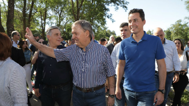 El gobernador Schiaretti inauguró el parque del Chateau