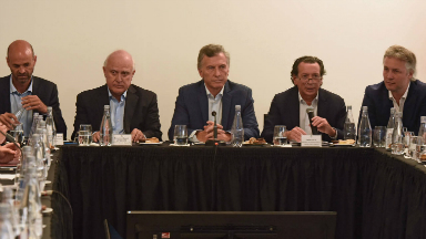 Macri anunció créditos por $ 100 mil millones para Pymes