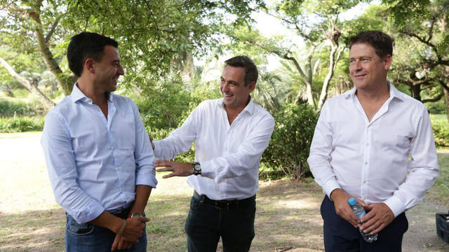 Mestre, Briner y De Loredo confían ganar la interna