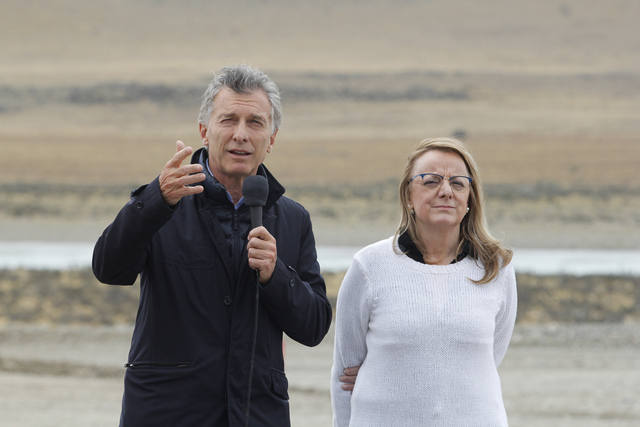 FOTO: Mauricio Macri y Alicia Kirchner se reunieron en Santa Cruz