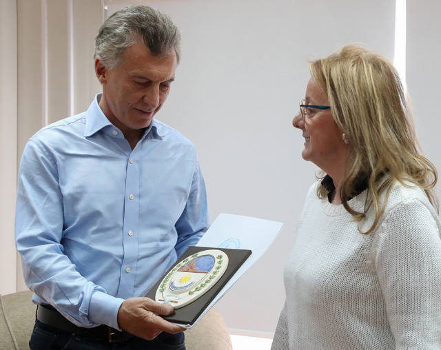 Mauricio Macri y Alicia Kirchner se reunieron en Santa Cruz