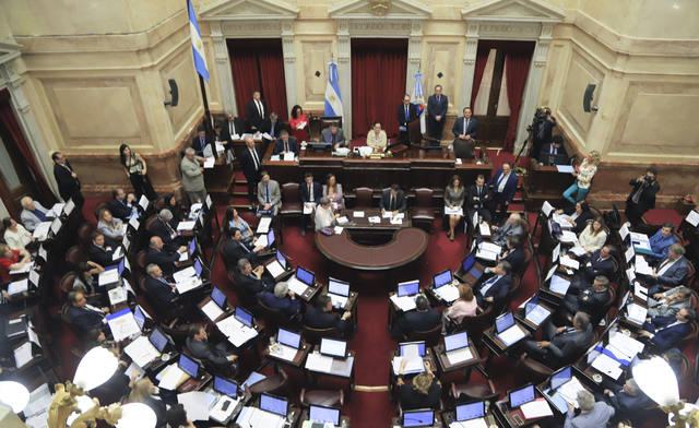 FOTO: El Senado aprobó 10 leyes en una sesión exprés