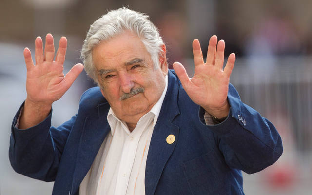 FOTO: El ex mandatario uruguayo se bajó del evento en Ferro.