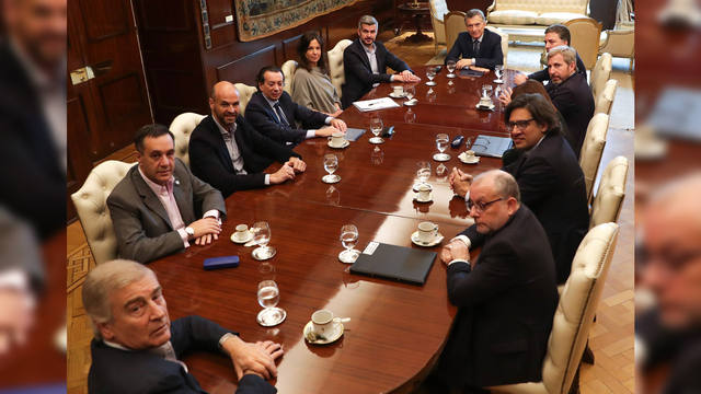 FOTO: Macri se reúne con su gabinete en el comienzo de semana