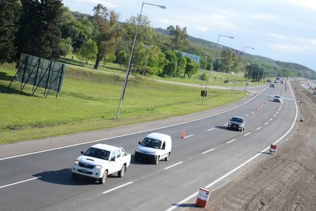 Se habilitó tramo de ampliación de Autopista a Carlos Paz