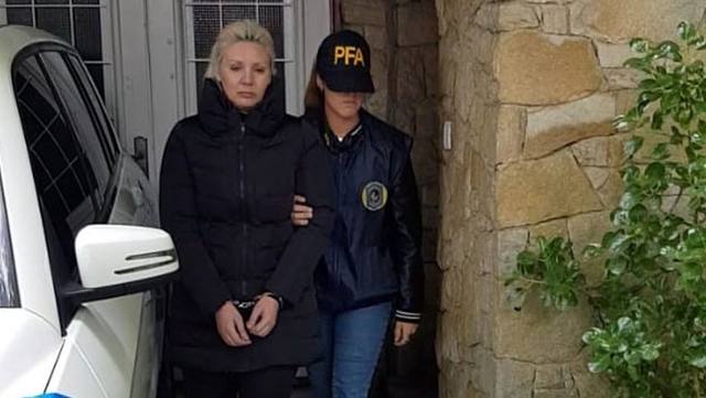 Ortiz Muñicoy fue apresada el domingo (Foto: Clarín).