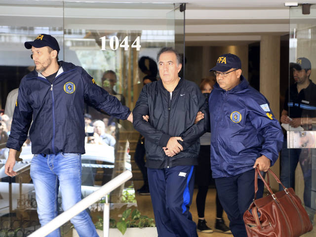 FOTO: Oscar Thomas fue detenido en su departamento en Recoleta.