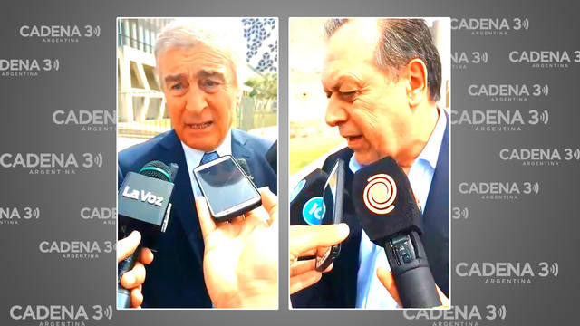 FOTO: Aguad y Santos ponderaron la capacidad de diálogo de DLS