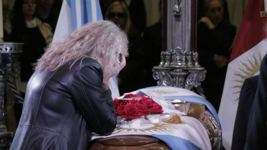 Adriana Nazario despidió a su pareja