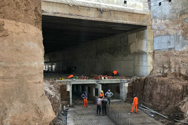 Schiaretti supervisó desagües de la obra de Circunvalación